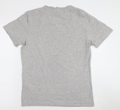 Mens UK Size S JACK & JONES Grey  T-Shirt