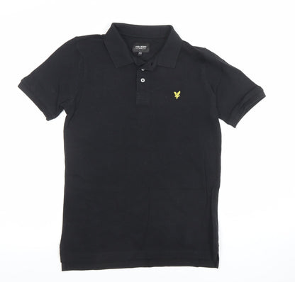 Teens UK Size 10 Lyle & Scott 100% Cotton Polo Shirt