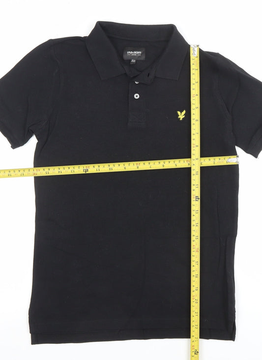 Teens UK Size 10 Lyle & Scott 100% Cotton Polo Shirt