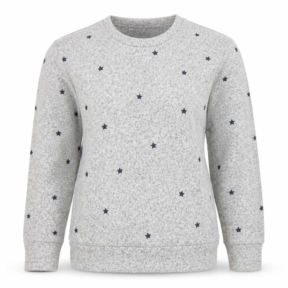 Womens UK Size 8 Mauvette Grey Pullover Jumper