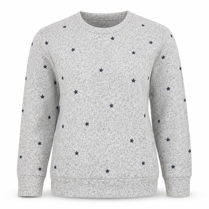 Womens UK Size 8 Mauvette Grey Pullover Jumper