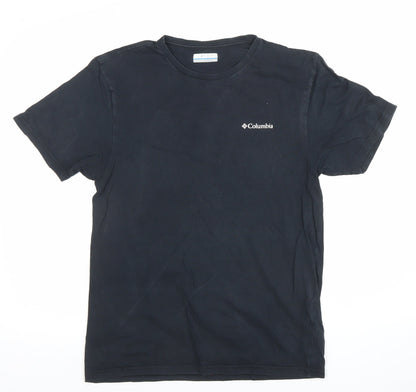 Mens UK Size S Columbia Black  T-Shirt