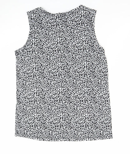 Womens UK Size 8 Marks and Spencer Black Basic Tank