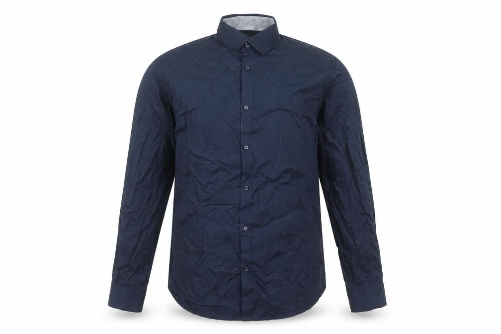 Mens UK Collar Size XL Selected Homme Smart Blue  Dress Shirt