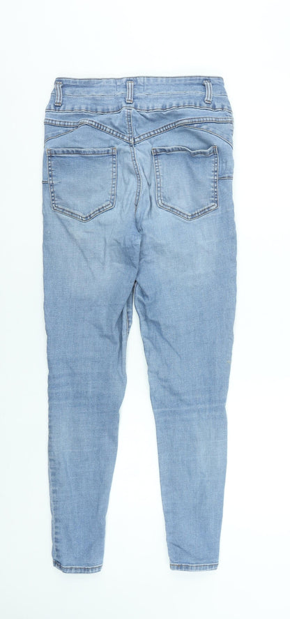 New Look Women Blue Skinny Jeans Size 10 Stretch Denim
