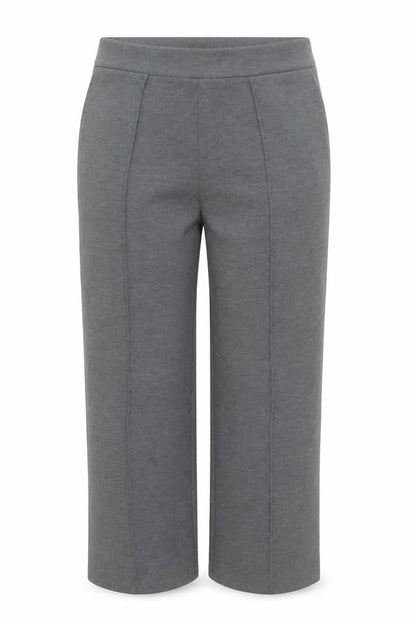 Womens UK Size XL Unknown Regular Fit Cropped Grey Trousers