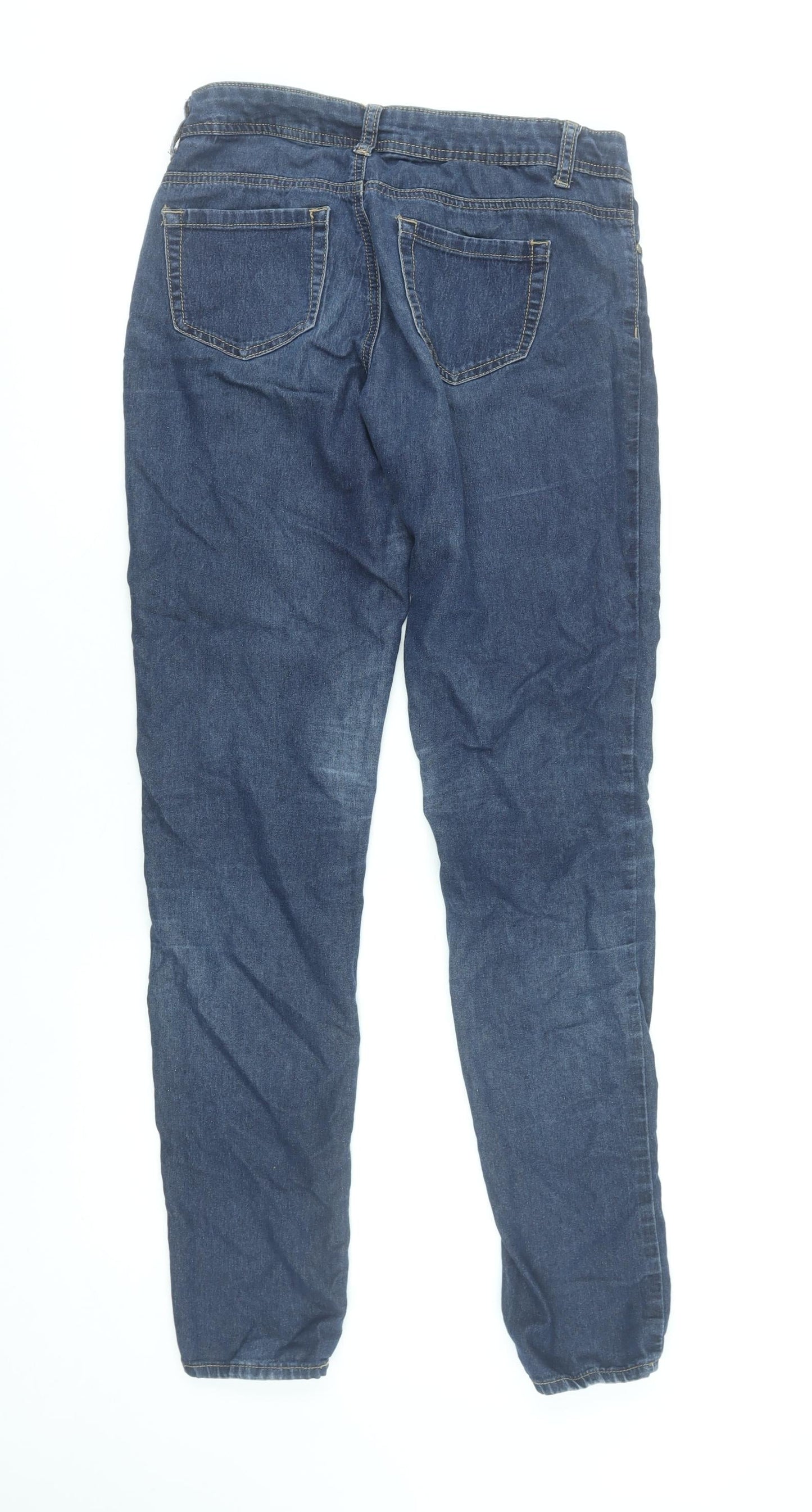 Denim Co Women Blue Size 10 Skinny Mid Rise Stretch Jeans