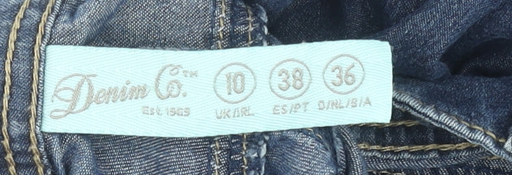 Denim Co Women Blue Size 10 Skinny Mid Rise Stretch Jeans