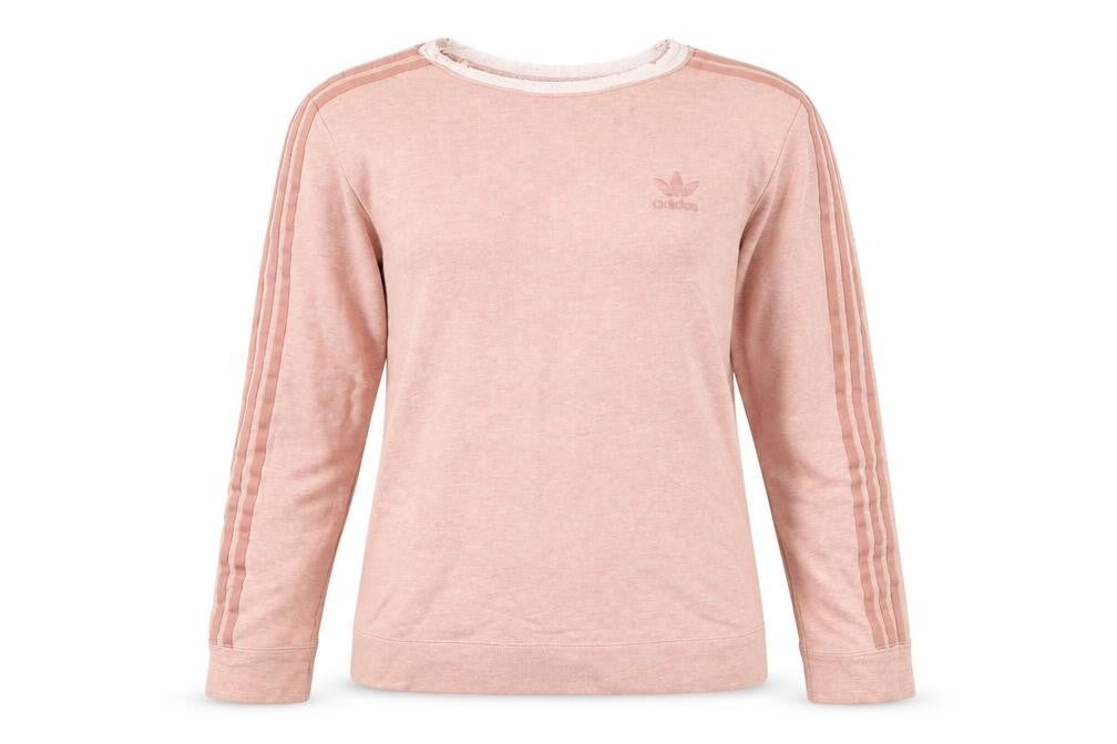 Womens UK Size 8 adidas Pink Pullover Sweatshirt