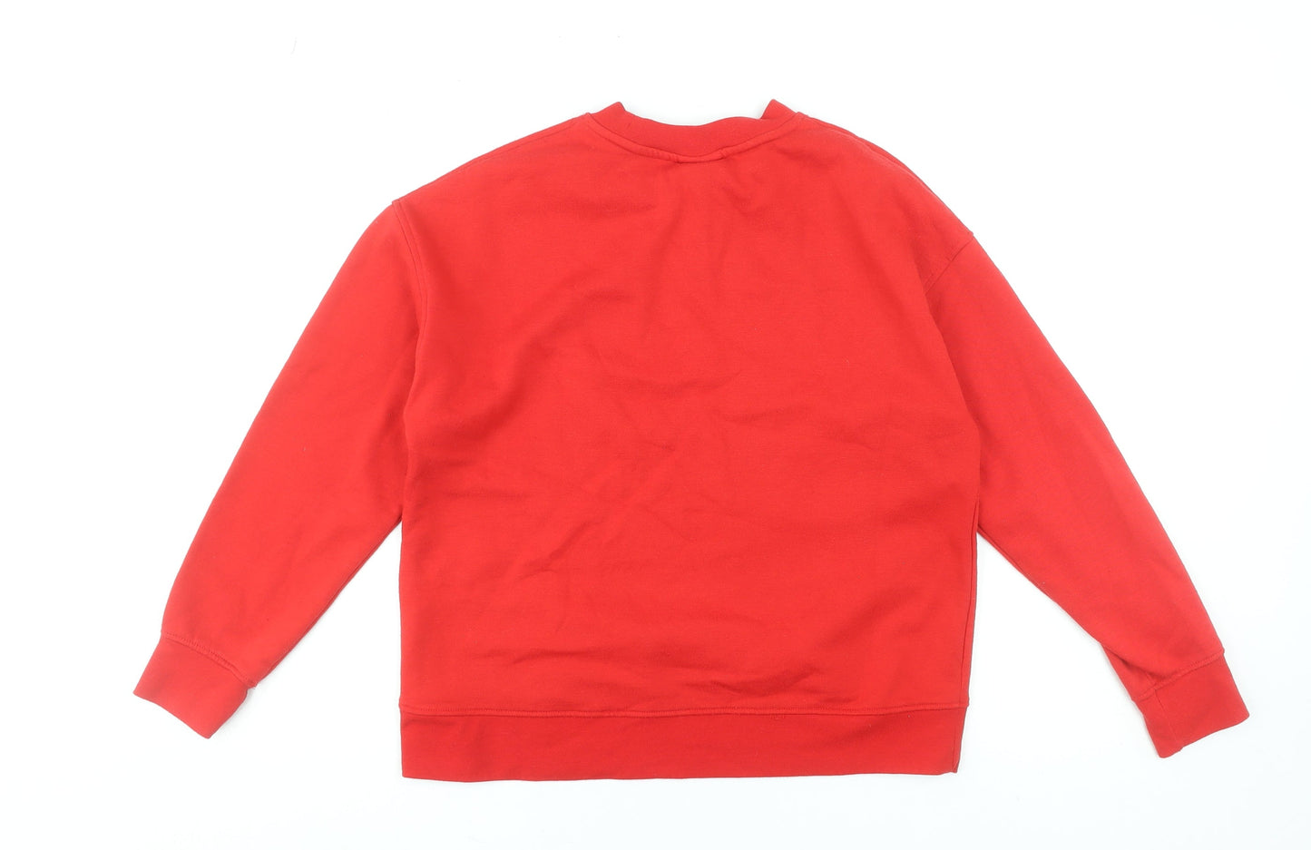 Womens UK Size S Disney Red Pullover Sweatshirt