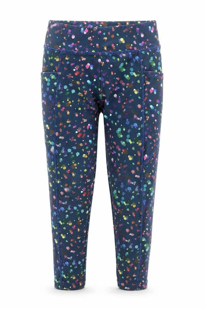 Leigh Tucker Willow Girls Multicoloured 7-8 Years Ankle Leggings