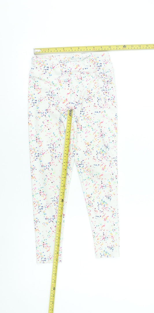 Leigh Tucker Willow Girls Multicoloured Leggings 7-8 Years Slim Fit Activewear