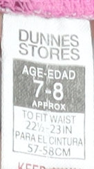 Dunnes Stores Girls Pink Tie Dye Activewear Leggings 7-8 Years