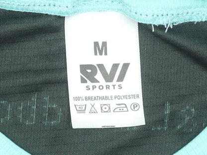Mens UK Size M RVI Sports Green Running & Jogging T-Shirt