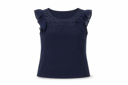 Womens UK Size 8 Atmosphere Blue Basic Blouse