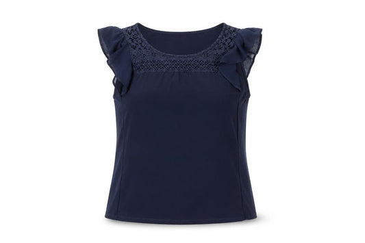 Womens UK Size 8 Atmosphere Blue Basic Blouse