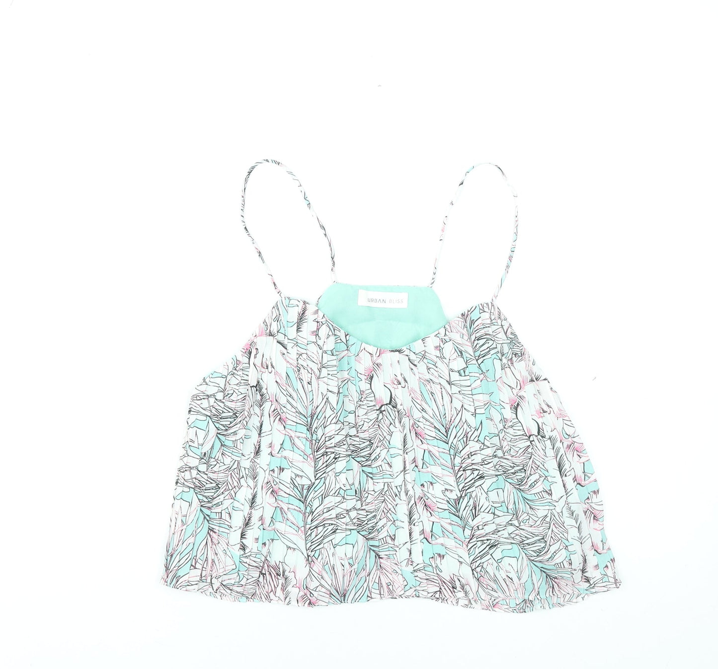 Womens UK Size 10 Urban Bliss Multicoloured Camisole Tank
