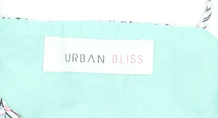 Womens UK Size 10 Urban Bliss Multicoloured Camisole Tank