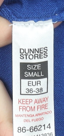 Womens UK Size S Dunnes Stores Blue Pullover Jumper