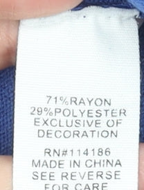 Womens UK Size M 89th + Madison Blue Cardigan Jumper