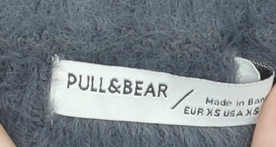 Womens UK Size XS Pull&Bear Grey Pullover Jumper