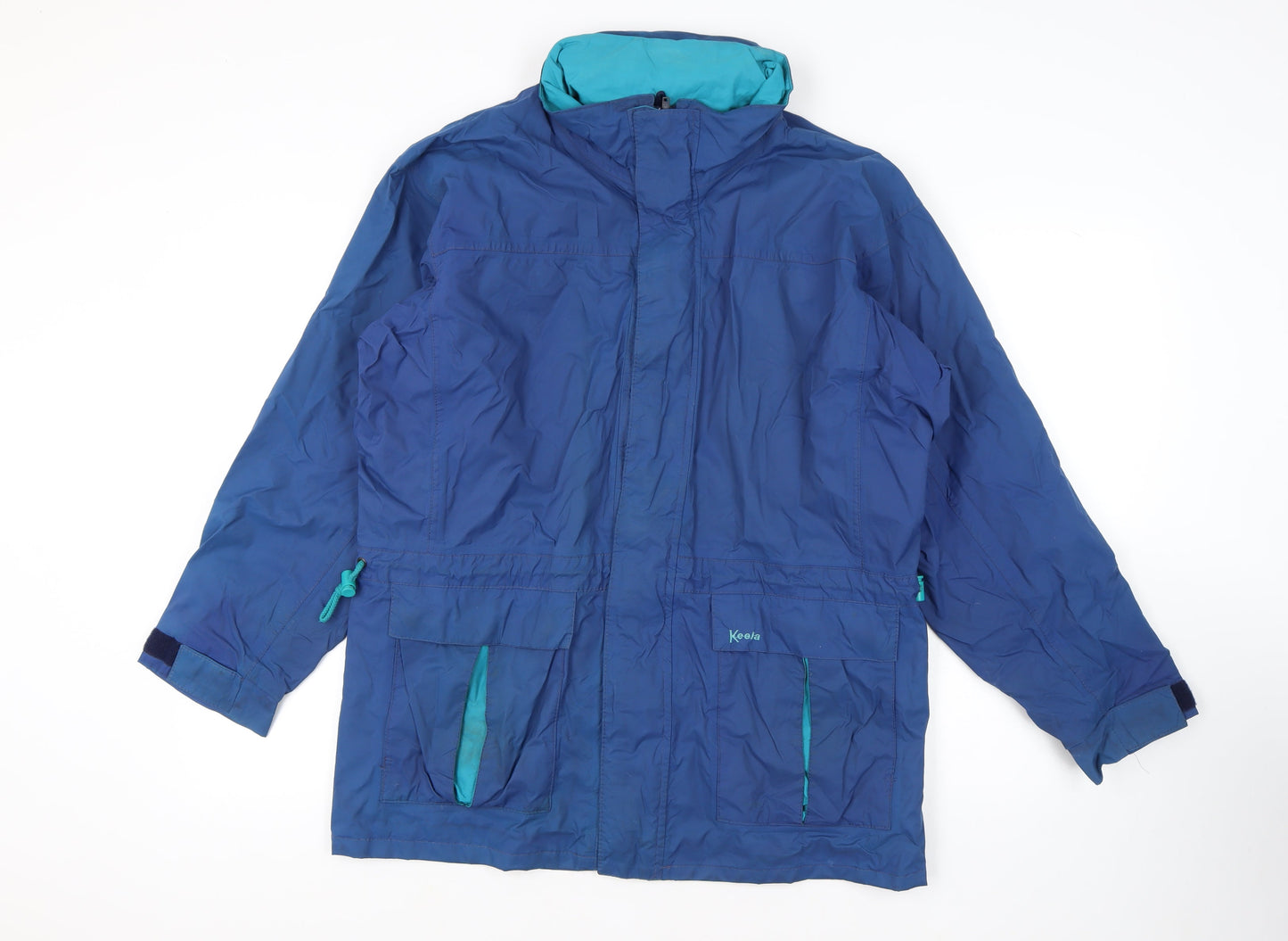 Mens UK Size M Keela Blue Parka Coat