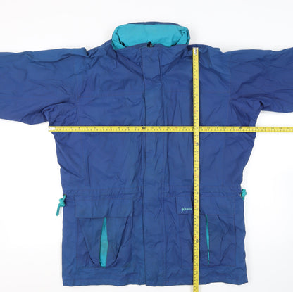 Mens UK Size M Keela Blue Parka Coat