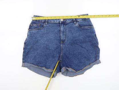 Womens UK Size 12 Dunnes Relaxed Fit Mom Shorts