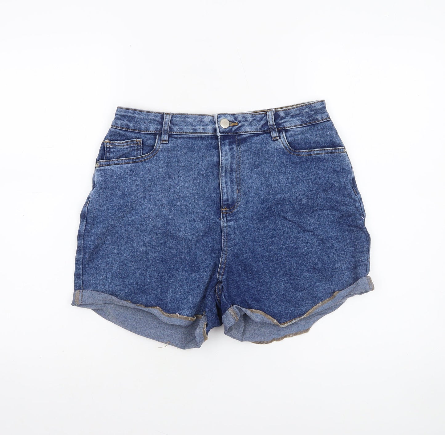 Womens UK Size 12 Dunnes Relaxed Fit Mom Shorts