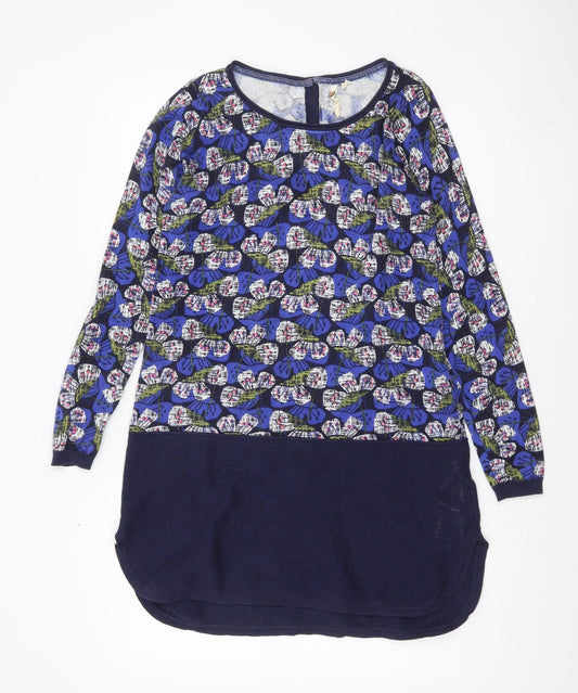 Womens UK Size 10 White Stuff Blue Tunic Blouse