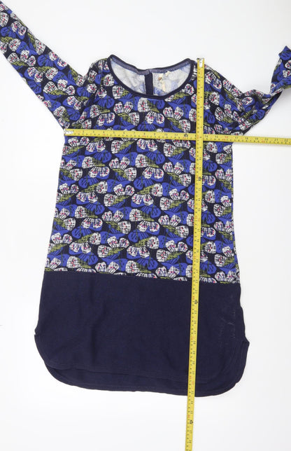 Womens UK Size 10 White Stuff Blue Tunic Blouse