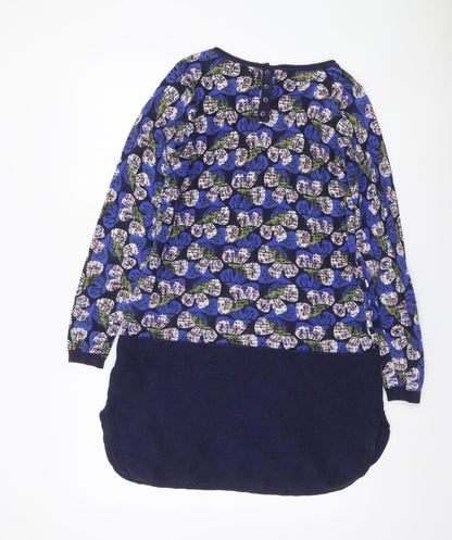 Womens UK Size 10 White Stuff Blue Tunic Blouse
