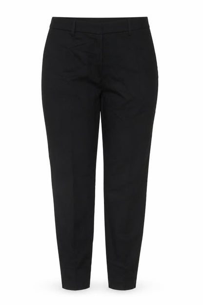 Womens UK Size 8 H&M Slim Fit Business Casual Workwear Black Trousers