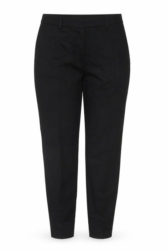 Womens UK Size 8 H&M Slim Fit Business Casual Workwear Black Trousers