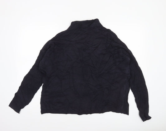 Womens UK Size L French Connection Black Pullover Jumper