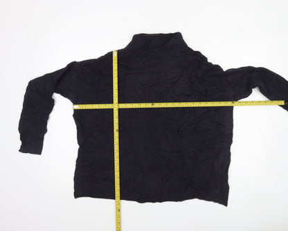 Womens UK Size L French Connection Black Pullover Jumper