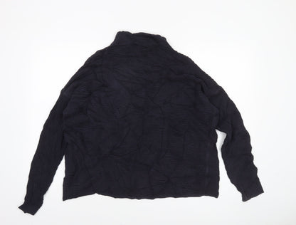 Womens UK Size L French Connection Black Pullover Jumper