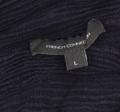 Womens UK Size L French Connection Black Pullover Jumper