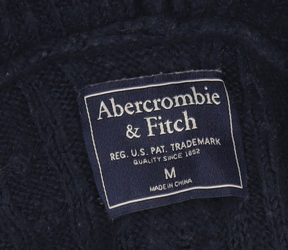 Womens UK Size M Abercrombie & Fitch Black Pullover Jumper