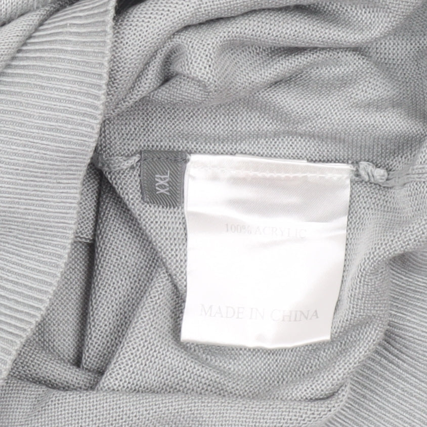 Ping Men's Grey 2XL Crew Neck Golf Pullover Jumper