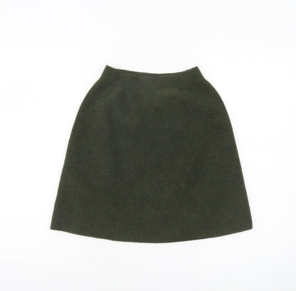 Womens UK Size XS Uniqlo A-Line Knit Skirt