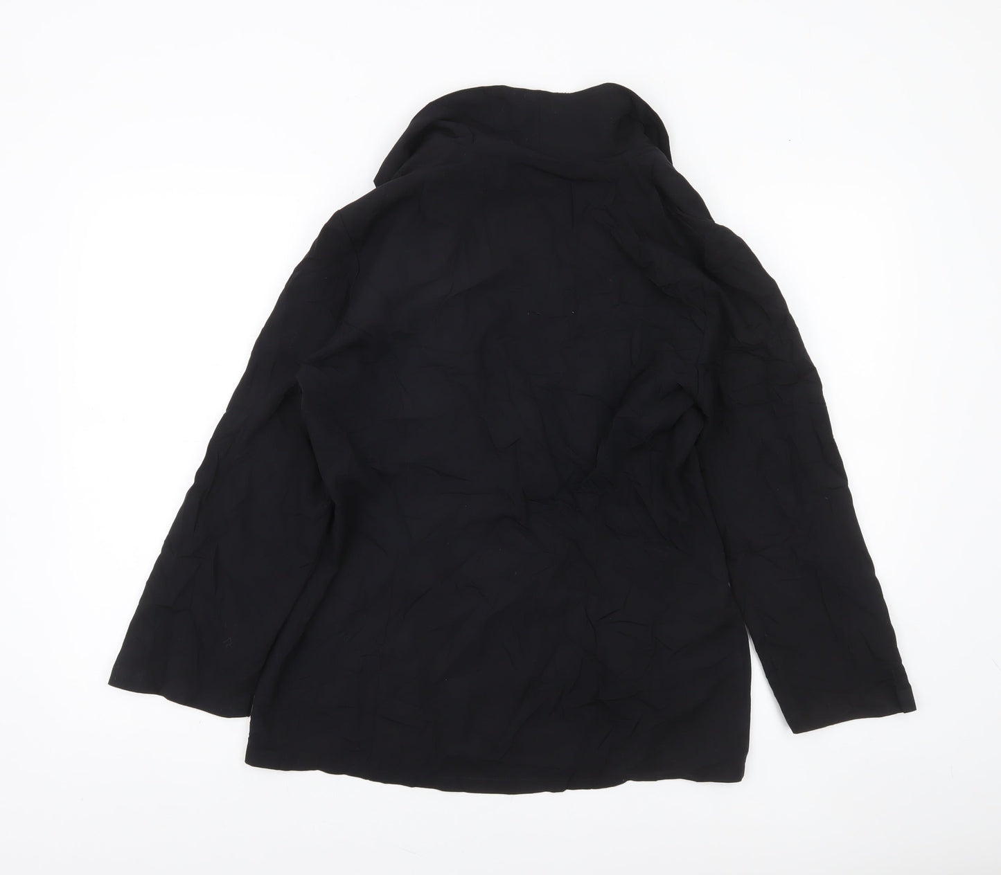 Womens UK Size 14 Lindex Regular Black Blazer