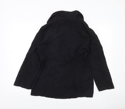 Womens UK Size 14 Lindex Regular Black Blazer