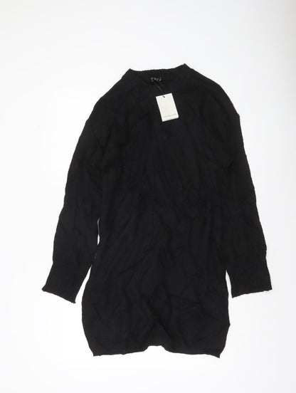 Womens UK Size S Nobody's Child Black Pullover Jumper