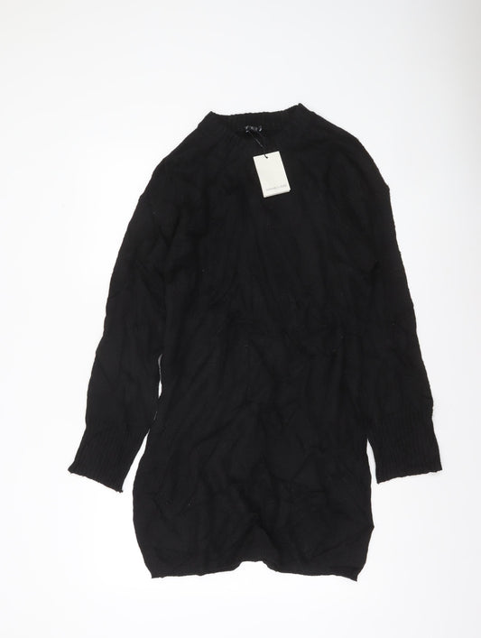 Womens UK Size S Nobody's Child Black Pullover Jumper