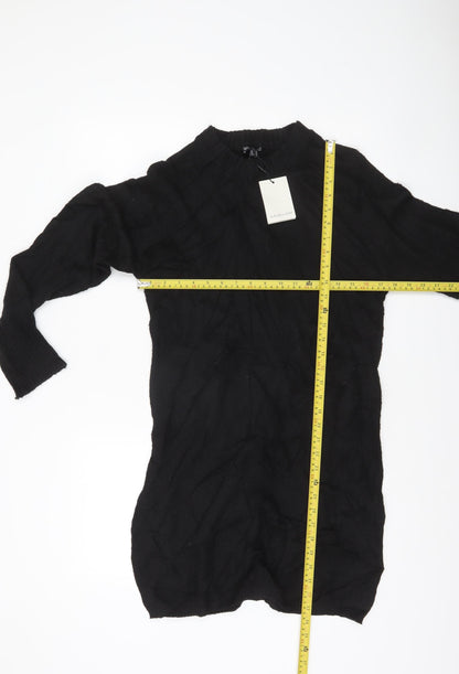 Womens UK Size S Nobody's Child Black Pullover Jumper