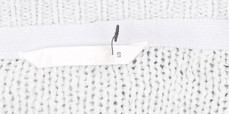 Womens UK Size S H&M White Pullover Jumper