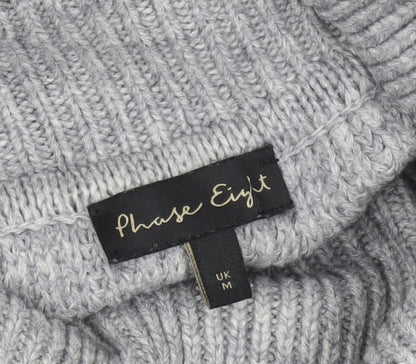 Womens UK Size M Phase Eight Grey Pullover Jumper