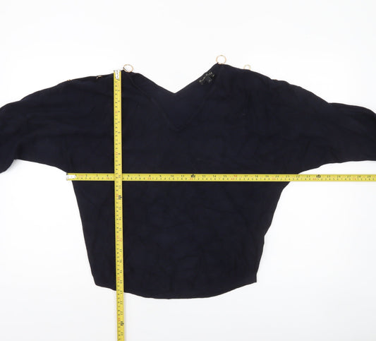 Womens UK Size S Phase Eight Blue Pullover Jumper