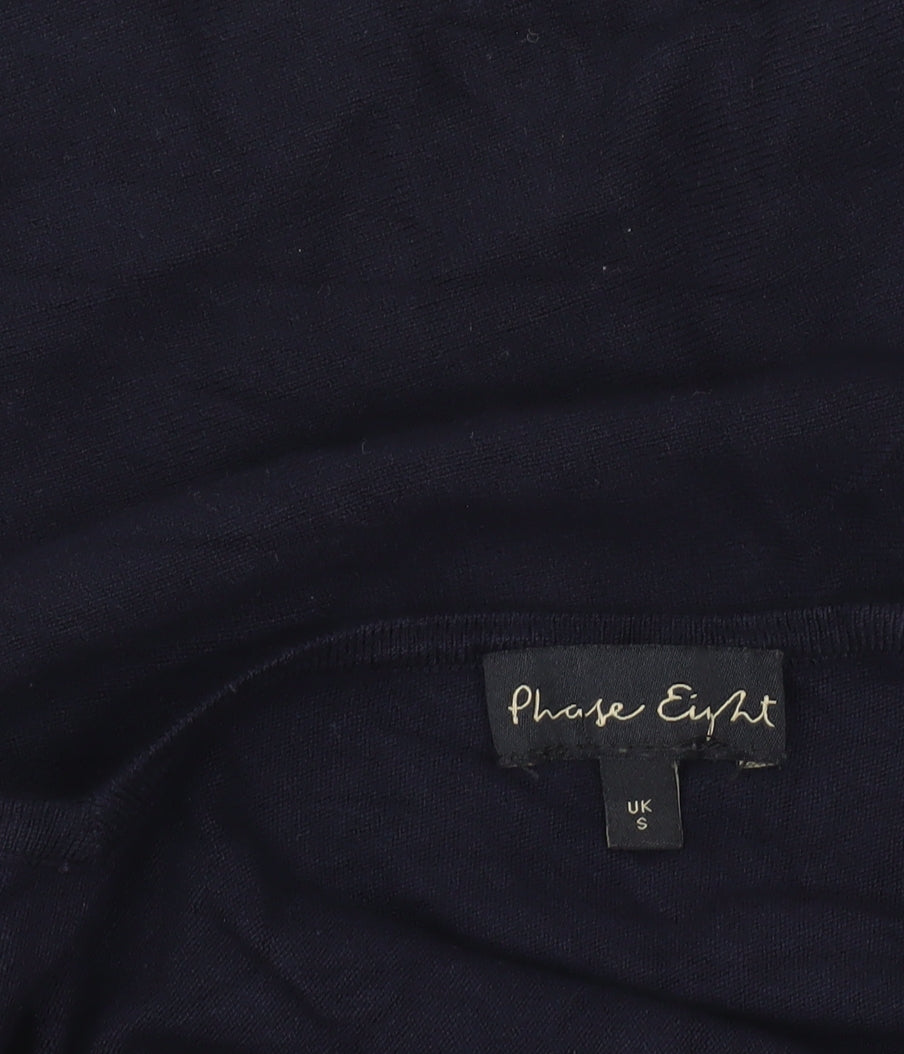 Womens UK Size S Phase Eight Blue Pullover Jumper